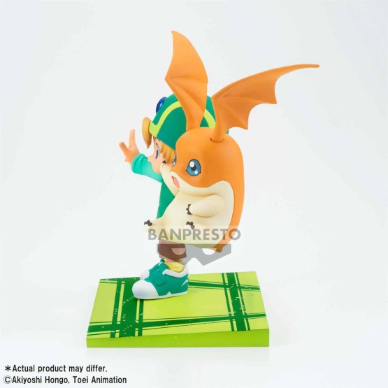 Takeru & Patamon Digimon Adventure Archives DXF figura 11 cm