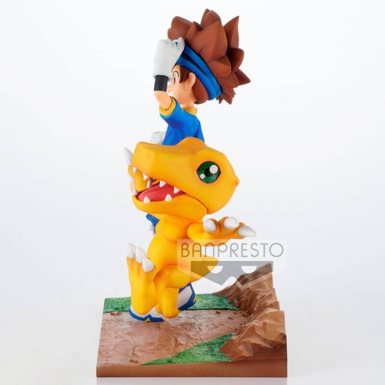 Taichi y Agumon Digimon Adventures Archives DXF figura 15 cm