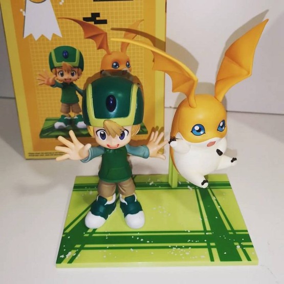 Takeru & Patamon Digimon Adventure Archives DXF figura 11 cm