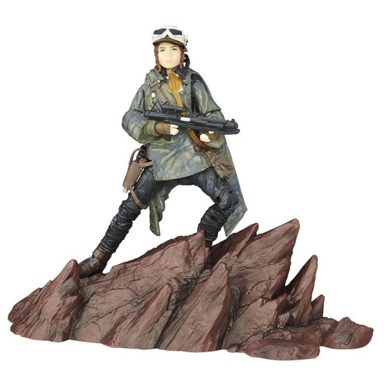 STAR WARS FIGURA BLACK SERIES 15 CM SERGEANT JYN ERSO CON BASE (EADU) (B9607)