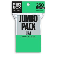 Fundas cartas USA 56 X 87 mm Jumbo Pack (250 ud)