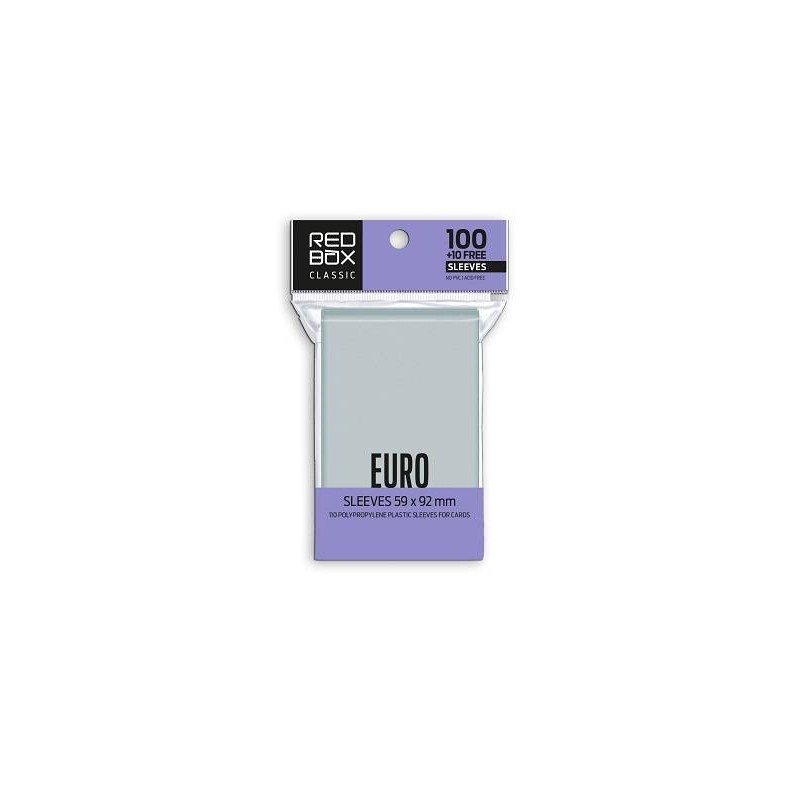 Fundas cartas EURO 59 X 92 mm Jumbo Pack (110 ud)