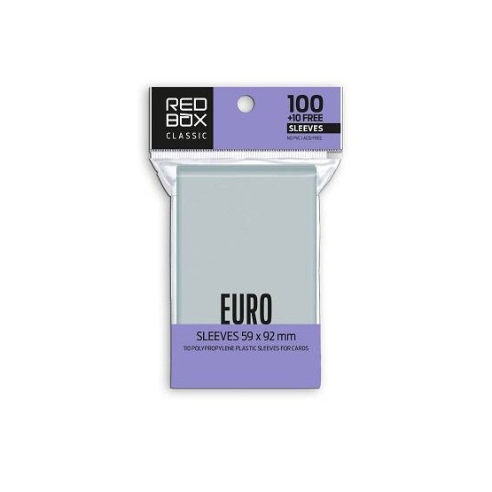 Fundas cartas EURO 59 X 92 mm Jumbo Pack (110 ud)