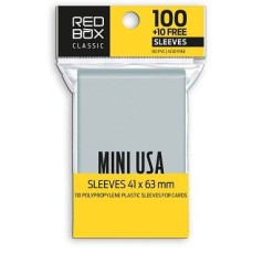 Fundas cartas MINI USA 41 x 63 mm Pack (110 ud)