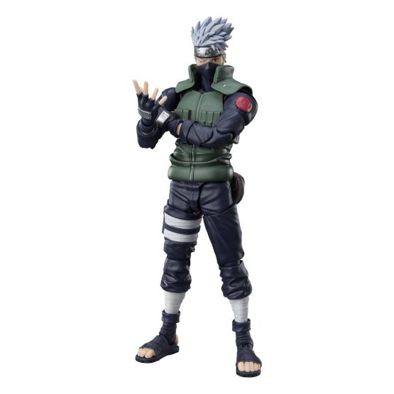 Kakashi Hatake S.H. Figuarts The Famed Sharingan Hero Naruto Shippuden figura 16 cm