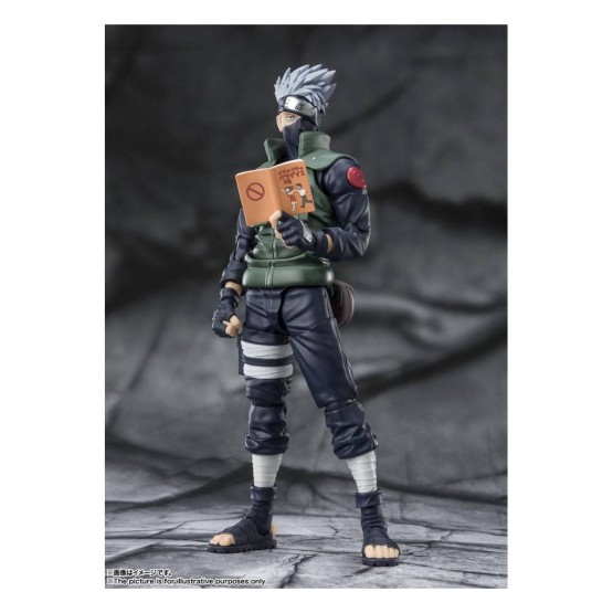 Kakashi Hatake S.H. Figuarts The Famed Sharingan Hero Naruto Shippuden figura 16 cm