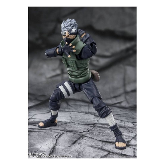 Kakashi Hatake S.H. Figuarts The Famed Sharingan Hero Naruto Shippuden figura 16 cm