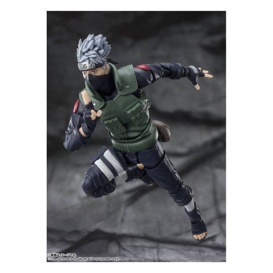 Kakashi Hatake S.H. Figuarts The Famed Sharingan Hero Naruto Shippuden figura 16 cm