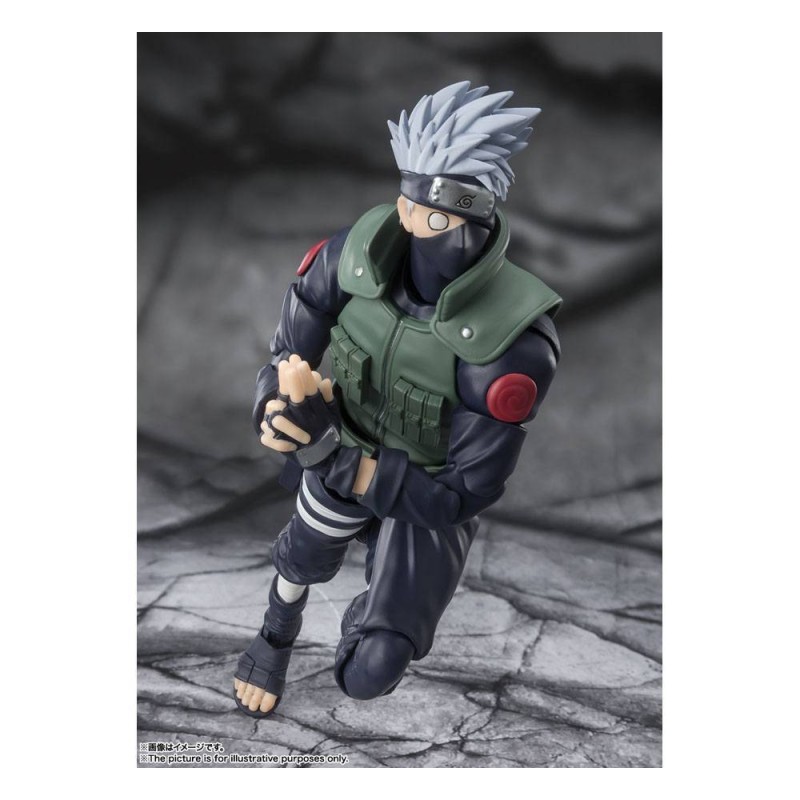 Kakashi Hatake S.H. Figuarts The Famed Sharingan Hero Naruto Shippuden figura 16 cm