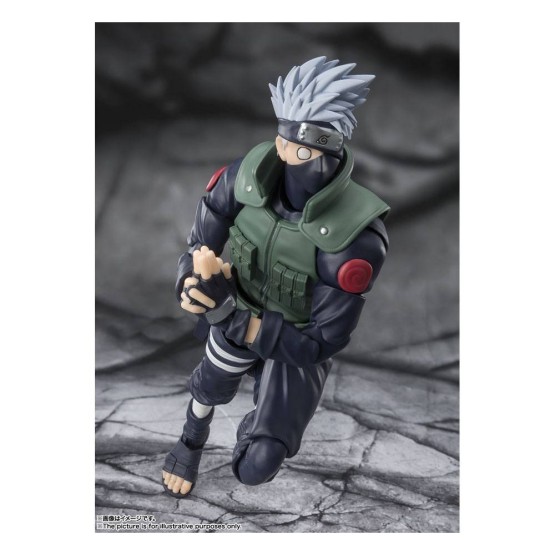 Kakashi Hatake S.H. Figuarts The Famed Sharingan Hero Naruto Shippuden figura 16 cm