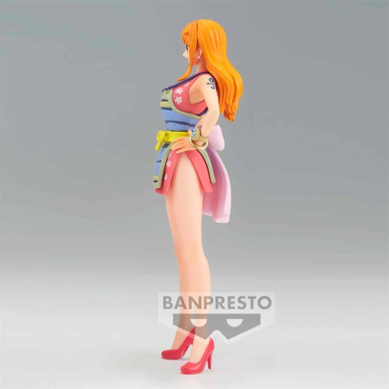Nami One Piece Grandline Lady DFX figura 16 cm