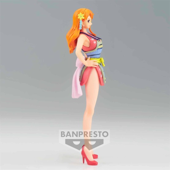 Nami One Piece Grandline Lady DFX figura 16 cm