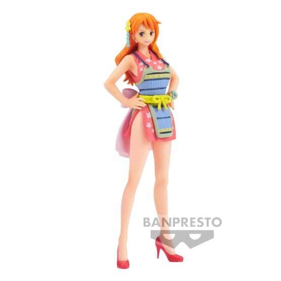 Nami One Piece Grandline Lady DFX figura 16 cm