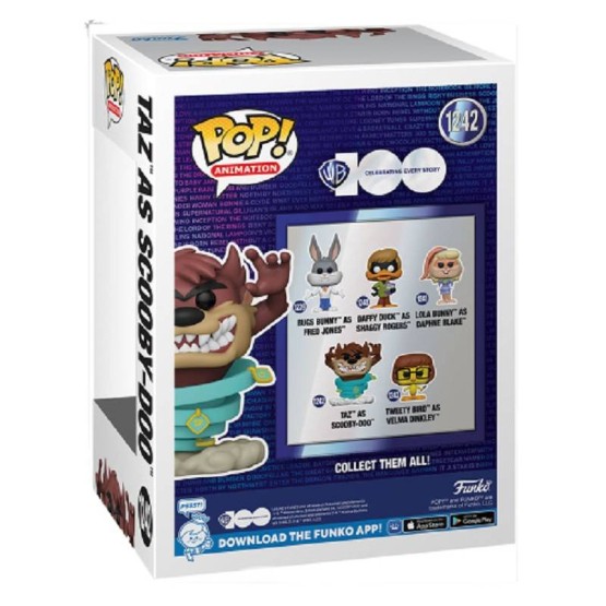 Funko POP! 1242 Taz As Scooby-Doo (Warner Bros)