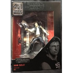 STAR WARS FIGURA TITANIUM SERIES 9 CM HAN SOLO 05 (C1860/C1857) (WAVE 1)