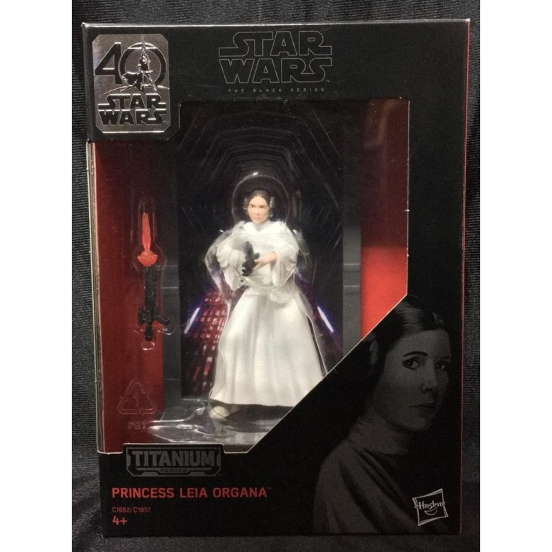 STAR WARS FIGURA TITANIUM SERIES 9 CM PRINCESS LEIA ORGANA 04 (C1862/C1857) (WAVE 1)