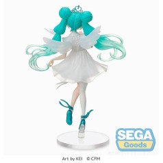 Hatsune Miku Kei Ver. 15º Aniversario figura 24 cm