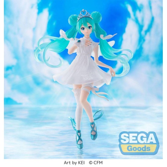 Hatsune Miku Kei Ver. 15º Aniversario figura 24 cm