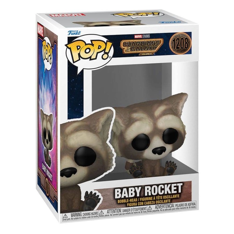 Funko POP! 1208 Baby Rocket (Guardianes de la Galaxia vol. 3)