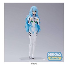 Rei Ayanami Long hair Ver. Evangelion: Thrice Upon a Time figura 21 cm