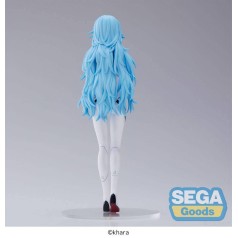 Rei Ayanami Long hair Ver. Evangelion: Thrice Upon a Time figura 21 cm