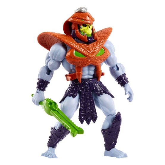 Skeletor Snake Armor MOTU Origins figura 14 cm