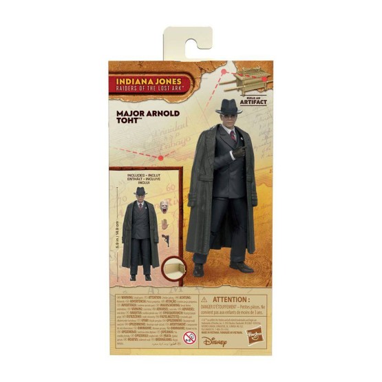 Major Arnold Toht (Indiana Jones en Busca del Arca Perdida)  figira 15 cm