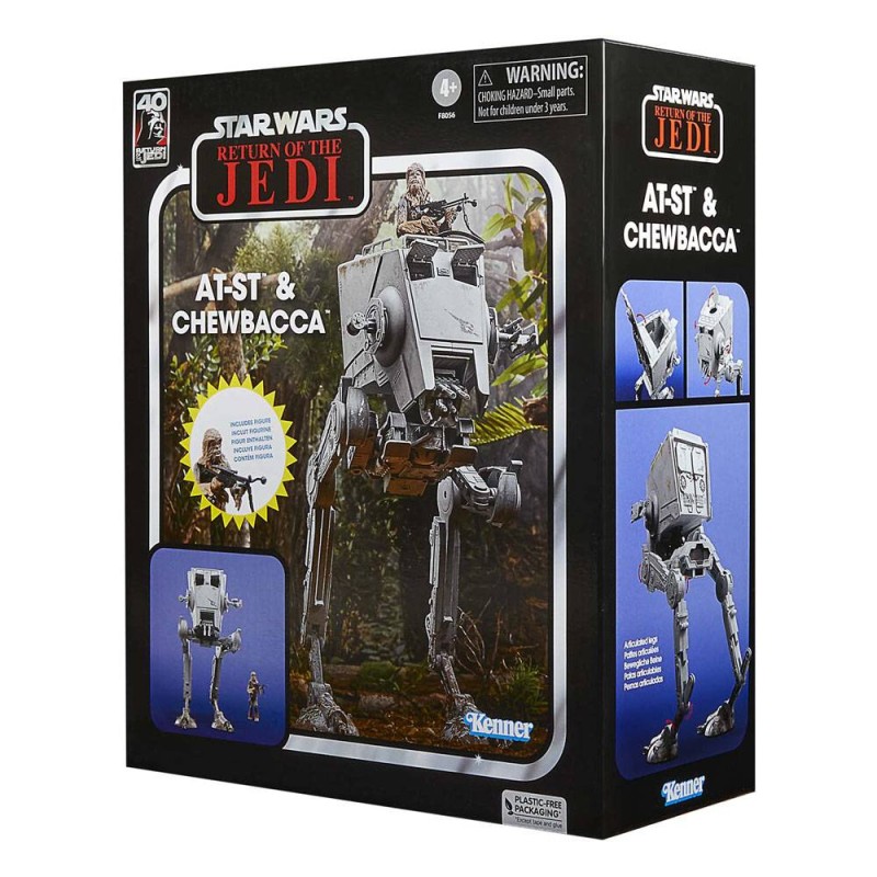 AT-ST & Chewbacca The Vintage Collection SW: Return of the Jedi figura 9,5 cm