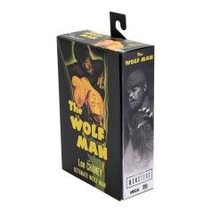 The Wolf Man (Black & White) Universal Monsters Ultimate Neca figura 18 cm