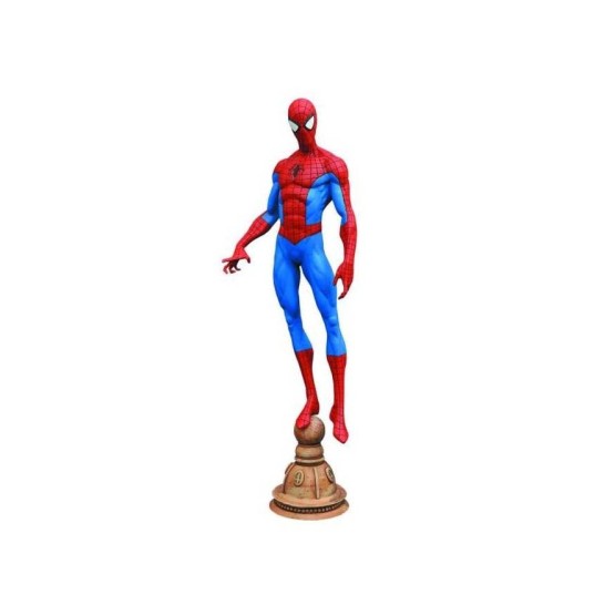 marvel gallery spider-man 23 cm pvc diorama