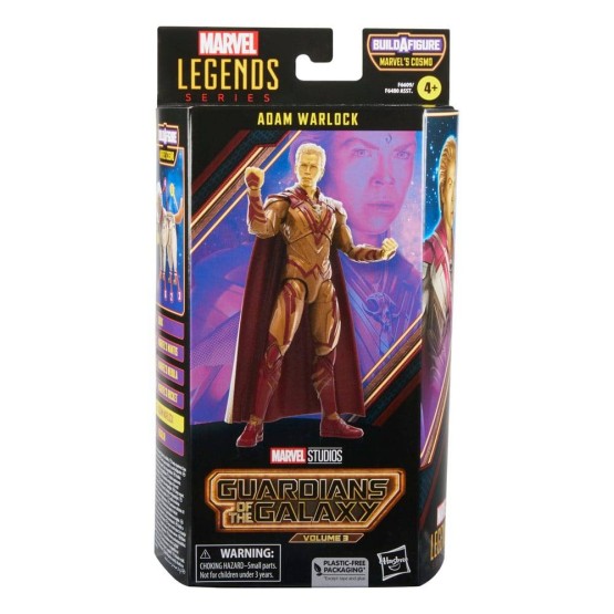 Adam Warlock Marvel Legends Guardians of the Galaxy vol 3 BAF Cosmos figura 15 cm