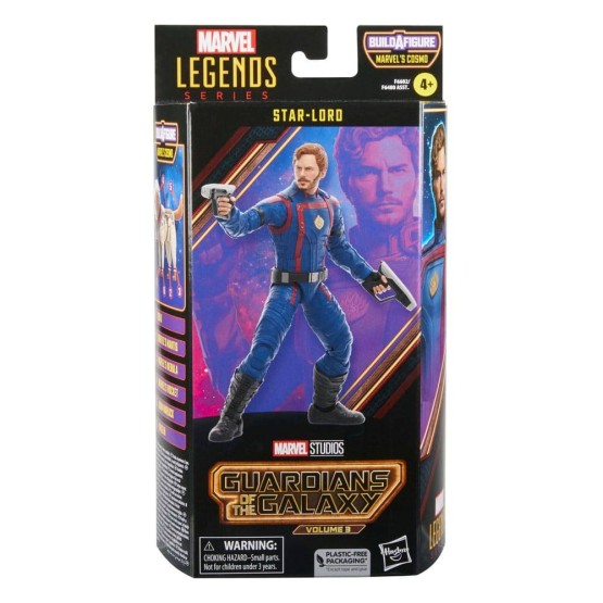 Star Lord Marvel Legends Guardians of the Galaxy vol 3 BAF Cosmos figura 15 cm