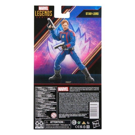 Star Lord Marvel Legends Guardians of the Galaxy vol 3 BAF Cosmos figura 15 cm