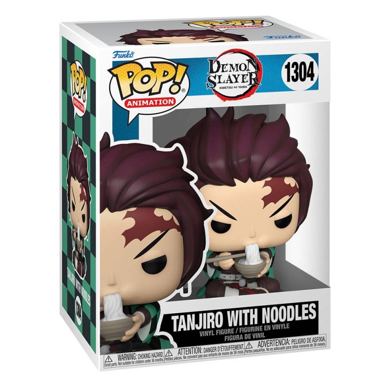 Funko POP! 1304 Tanjiro with Noodles (Demon Slayer)