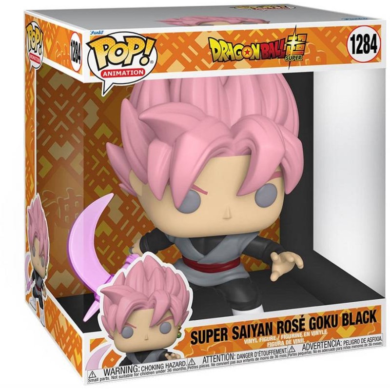Funko POP! 1284 Super Saiyan Rosé Goku Black 25 cm (Dragon Ball Super) Super Sized
