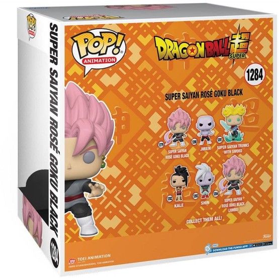 Funko POP! 1284 Super Saiyan Rosé Goku Black 25 cm (Dragon Ball Super) Super Sized