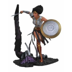 FIGURA WONDER WOMAN 25 CM PVC DIORAMA DC COMIC GALLERY