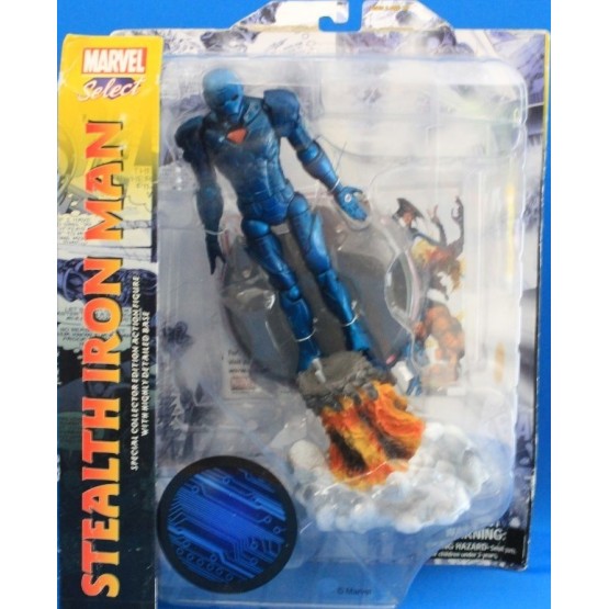 FIGURA MARVEL SELECT 21 CM STEALH IRON MAN