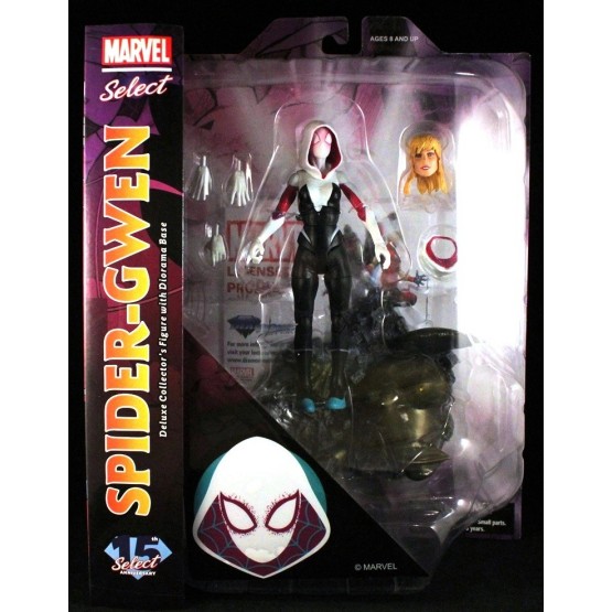 FIGURA MARVEL SELECT 18 CM SPIDER-GWEN.