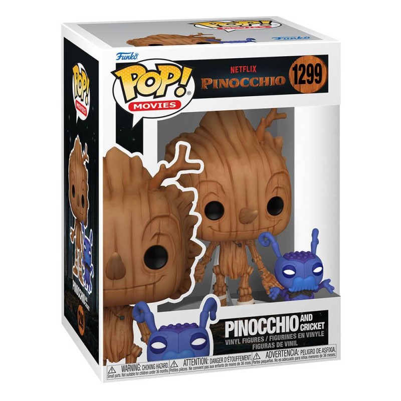 Funko POP! 1299 Pinocchio and Cricket (Netflix)