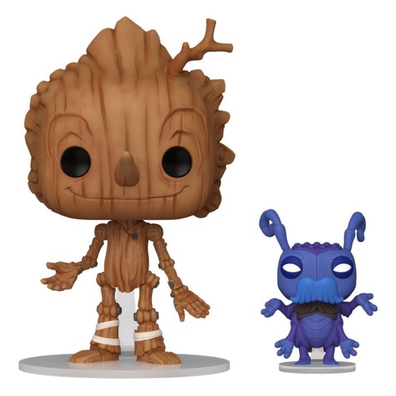 Funko POP! 1299 Pinocchio and Cricket (Netflix)