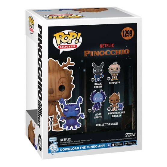 Funko POP! 1299 Pinocchio and Cricket (Netflix)