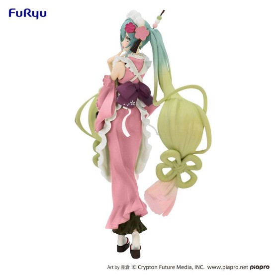 Hatsune Miku Matcha Green Tea Parfait figura 20 cm