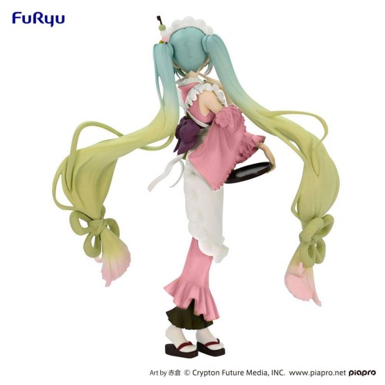 Hatsune Miku Matcha Green Tea Parfait figura 20 cm