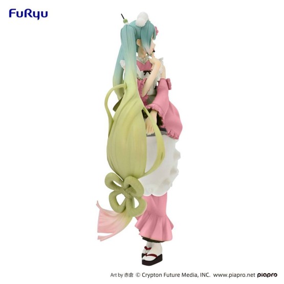 Hatsune Miku Matcha Green Tea Parfait figura 20 cm