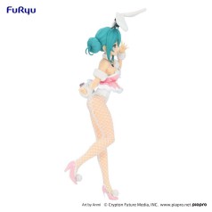 Hatsune Miku White Rabbit Baby Pink BiCute Bunnies figura 28 cm