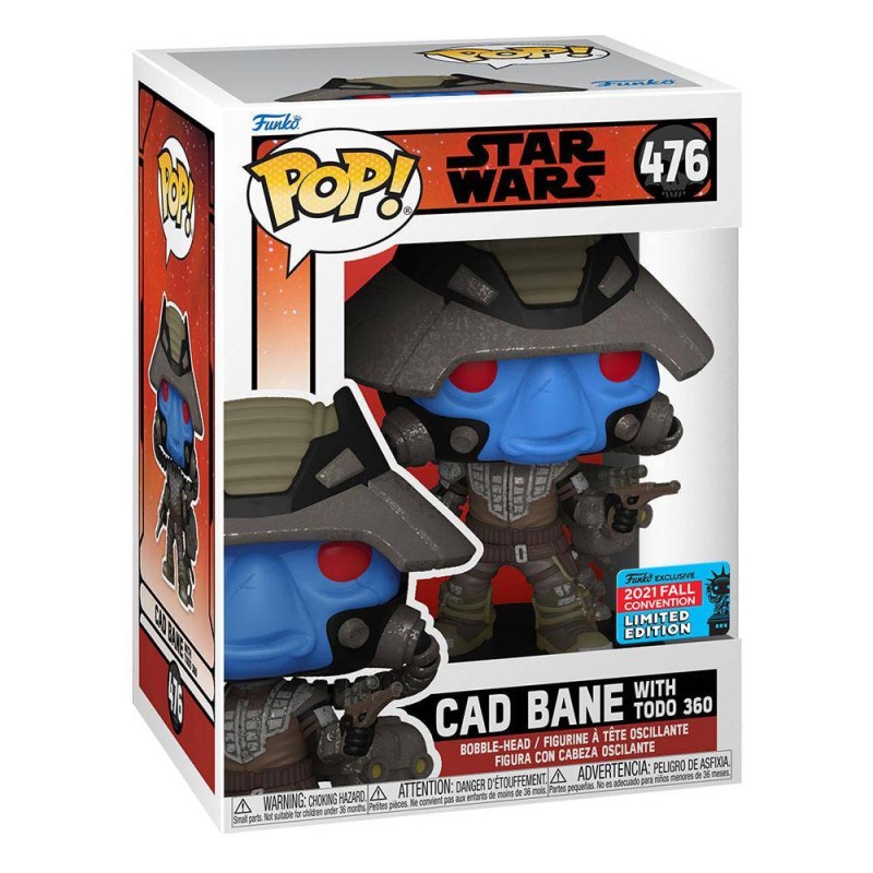 Funko POP! 476 Cad Bane with Todo (NYCC/Fall Con. 2021)