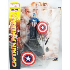 FIGURA MARVEL SELECT 21 CM CAPTAIN AMERICA (JAMES BUCHANAN BARNES)