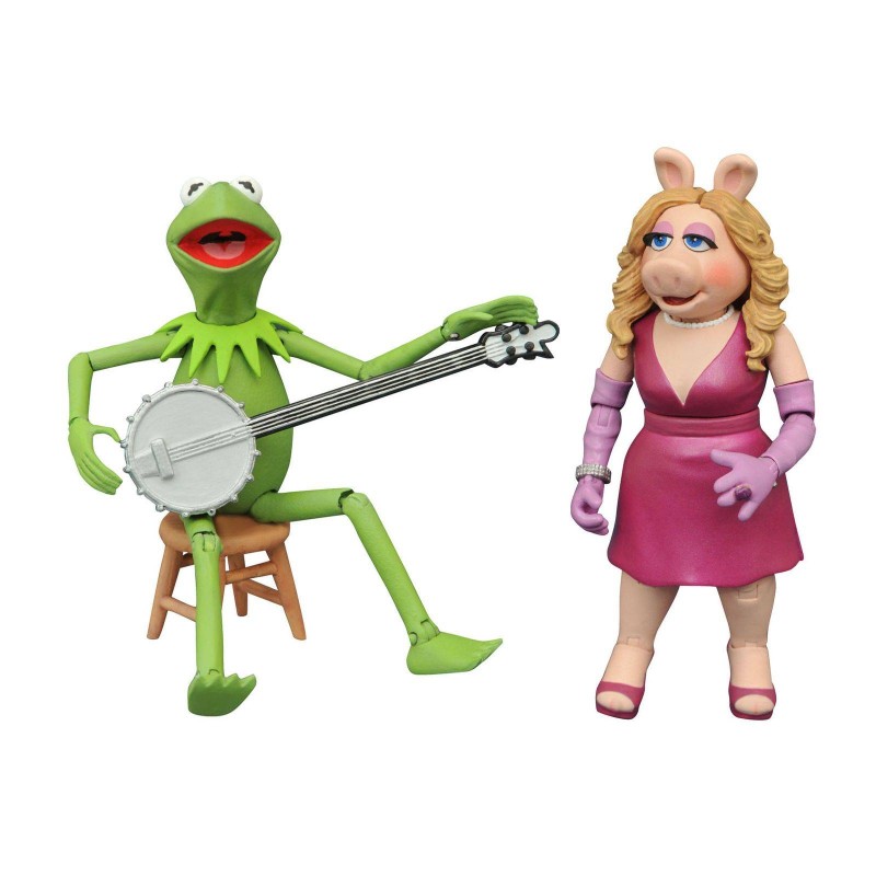 Kermit and Miss Piggy The Muppets (Los Teleñecos) Pack figuras