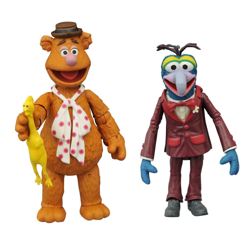 Fozzie and Gonzo The Muppets (Los Teleñecos) Pack figuras